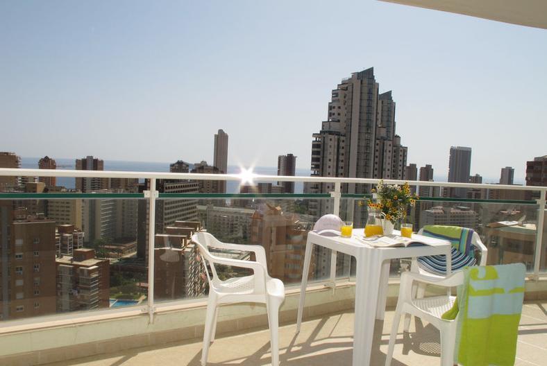 Apartamentos Playamar Бенидорм Экстерьер фото